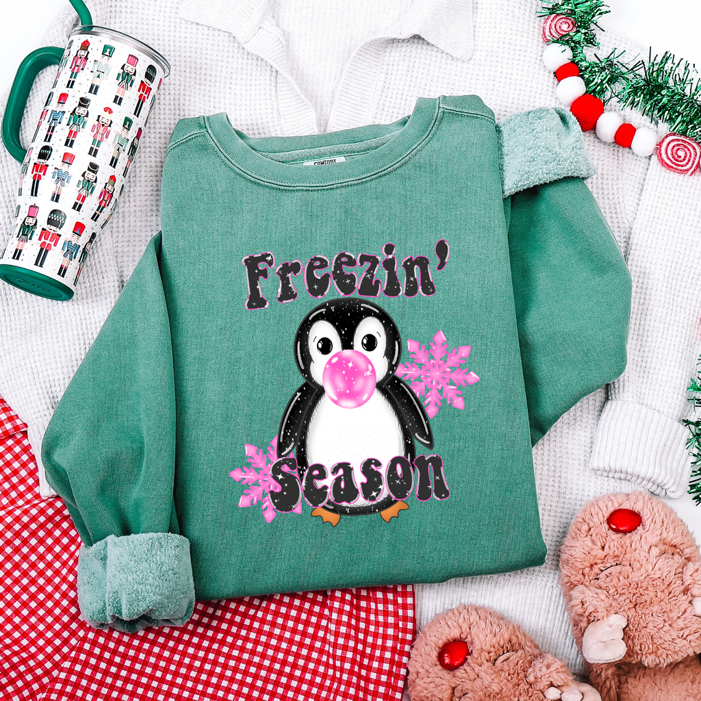 Freezin’ Season Digital Design PNG