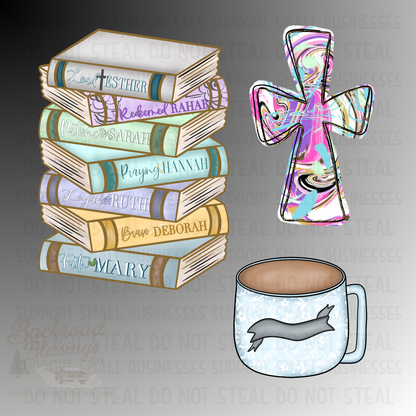 Bookish Faith Clip Art Bundle