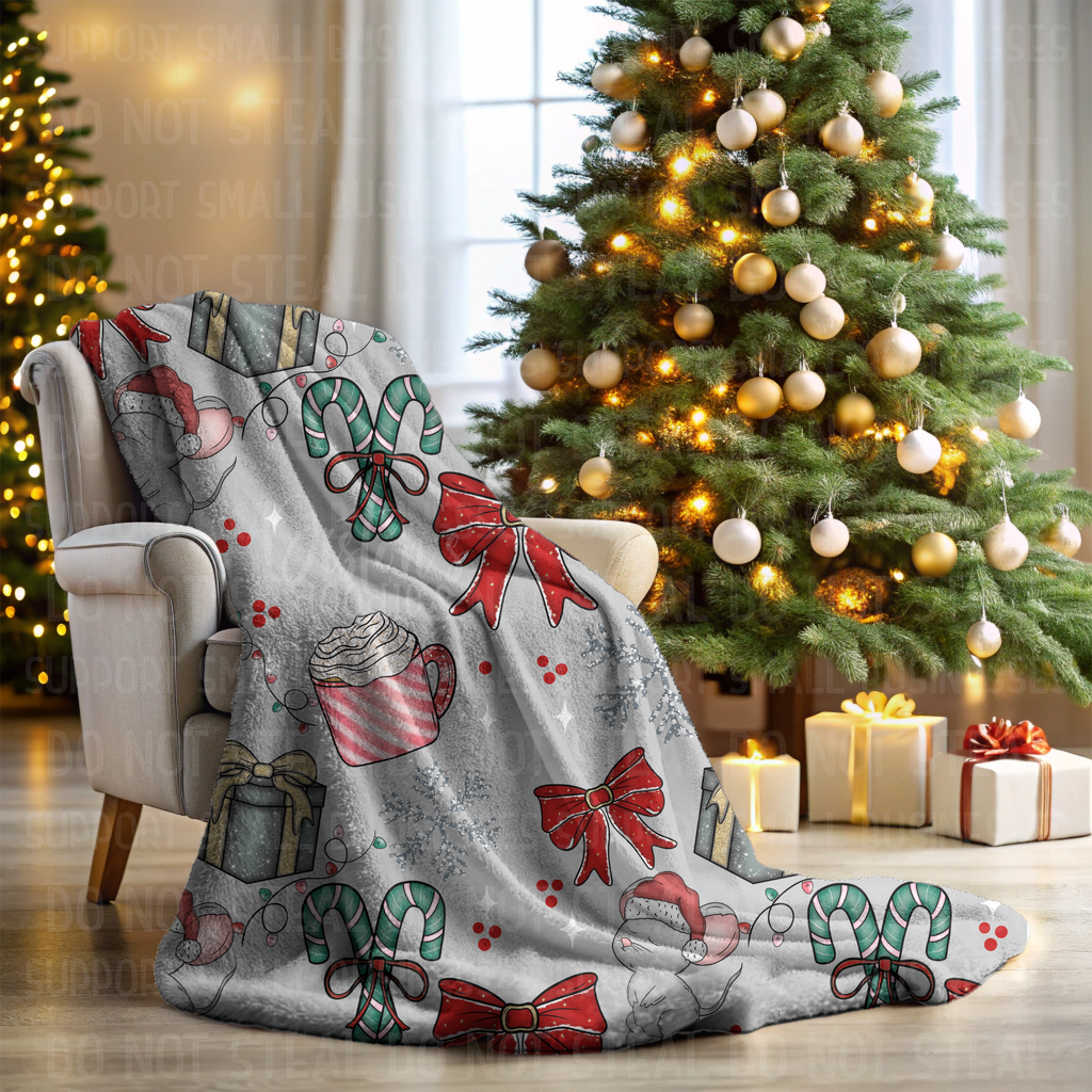 Christmas Mouse Seamless