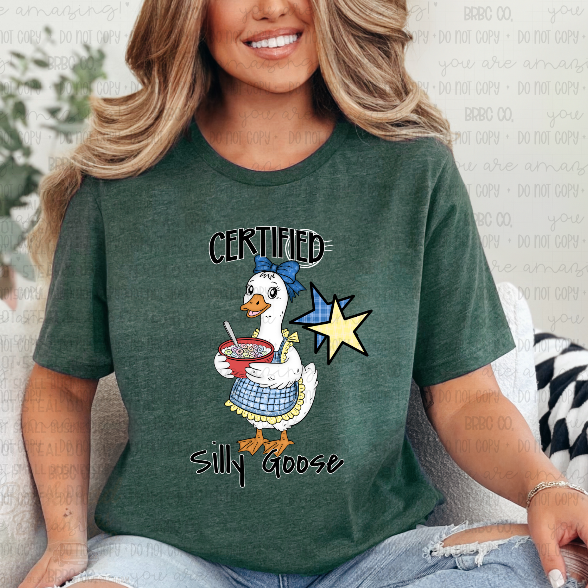 Certified Silly Goose PNG