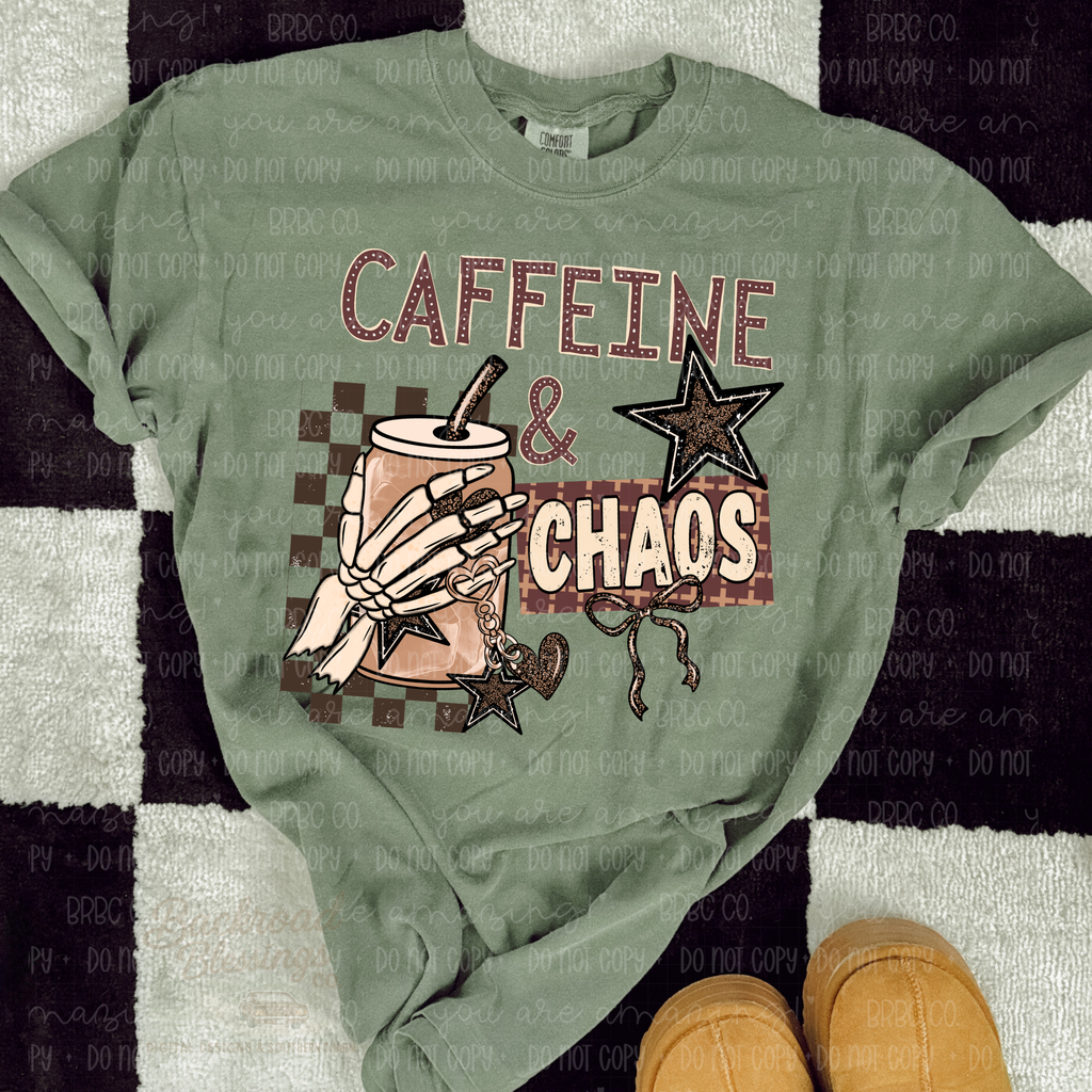 Caffeine & Chaos PNG