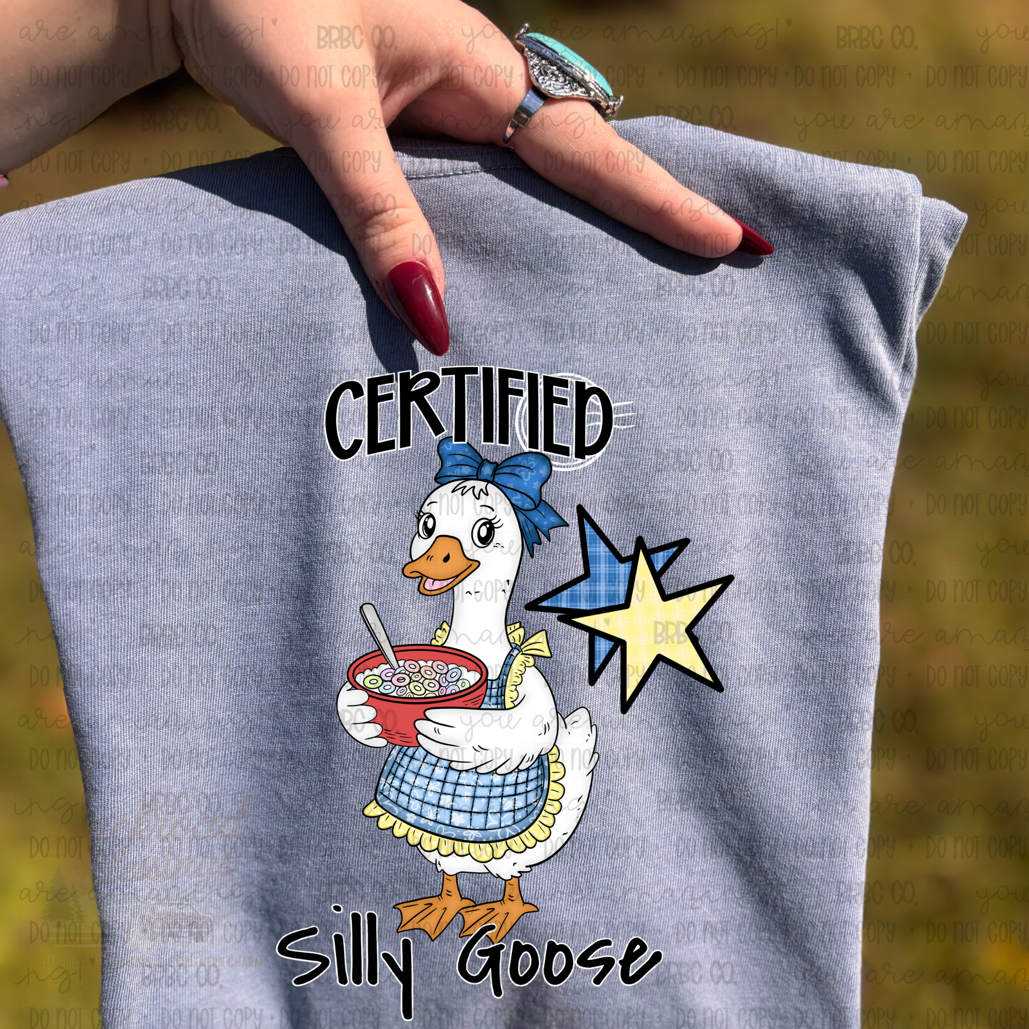 Certified Silly Goose PNG