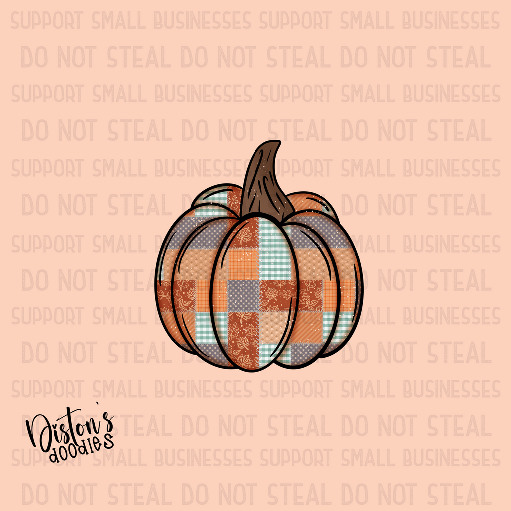 13-Piece Hand-Drawn Fall Clip Art Set – Pumpkins, Leaves, Owls, Acorns