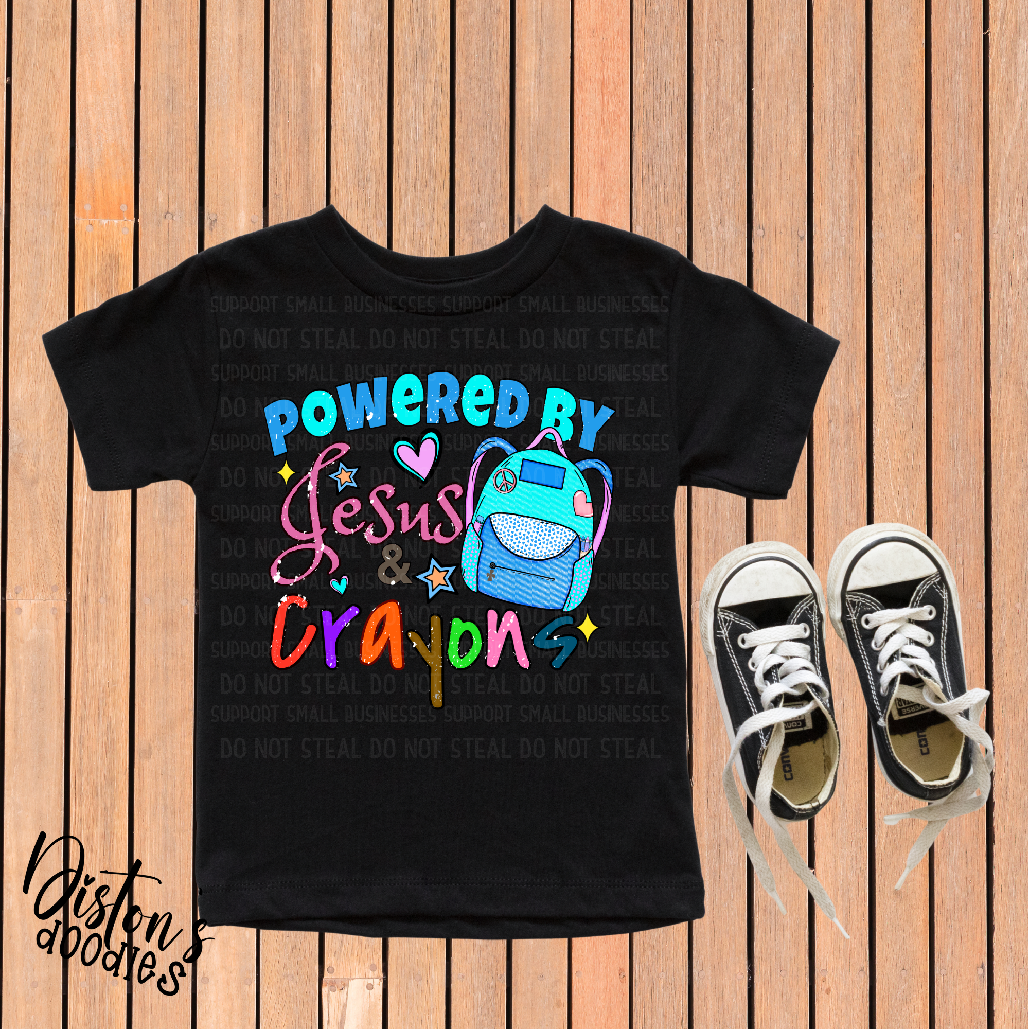 Powered by Jesus & Crayons