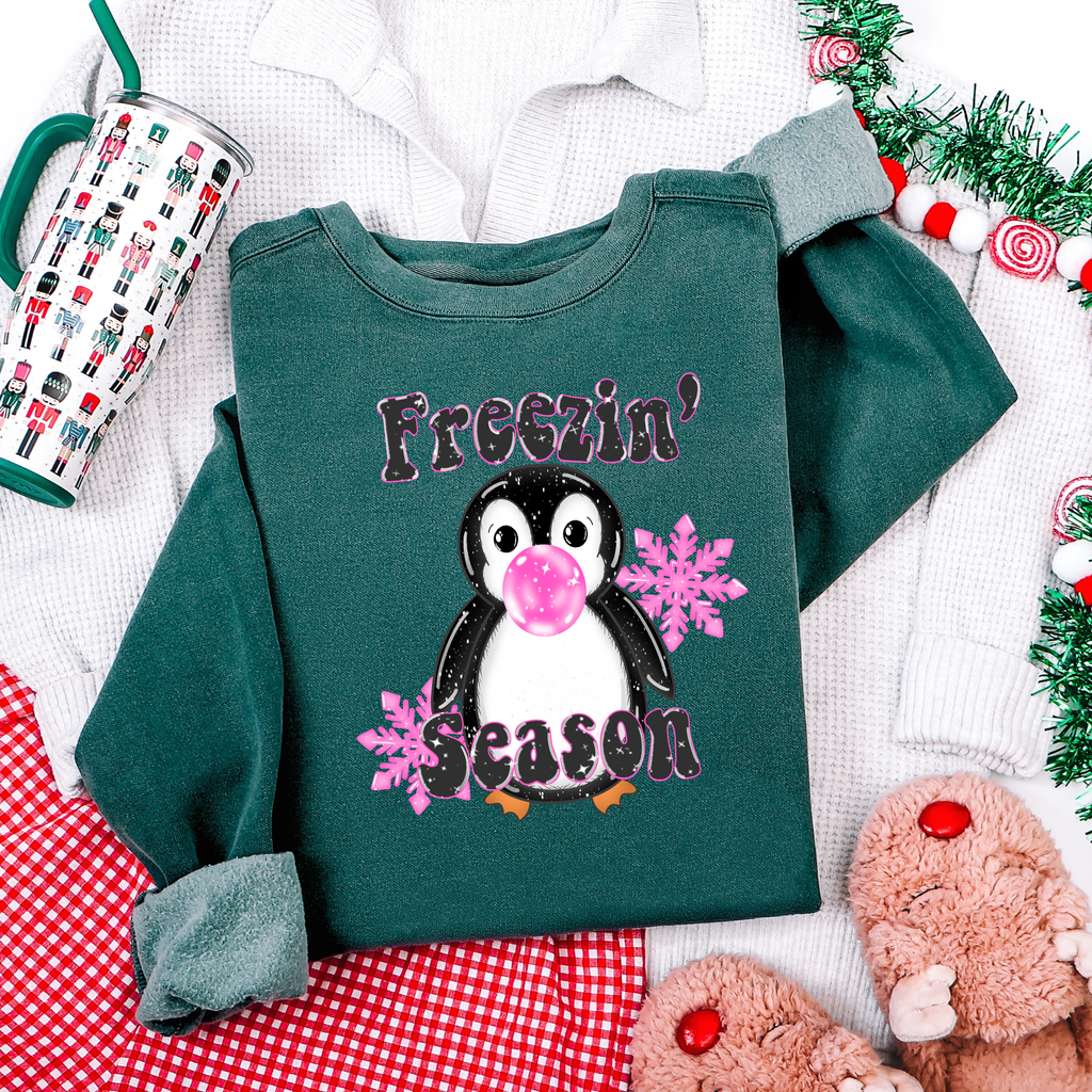 Freezin’ Season Digital Design PNG