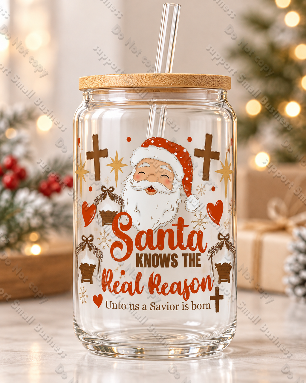 Santa Knows The Real Reason PNG