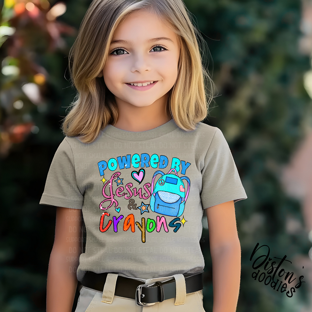 Powered by Jesus & Crayons