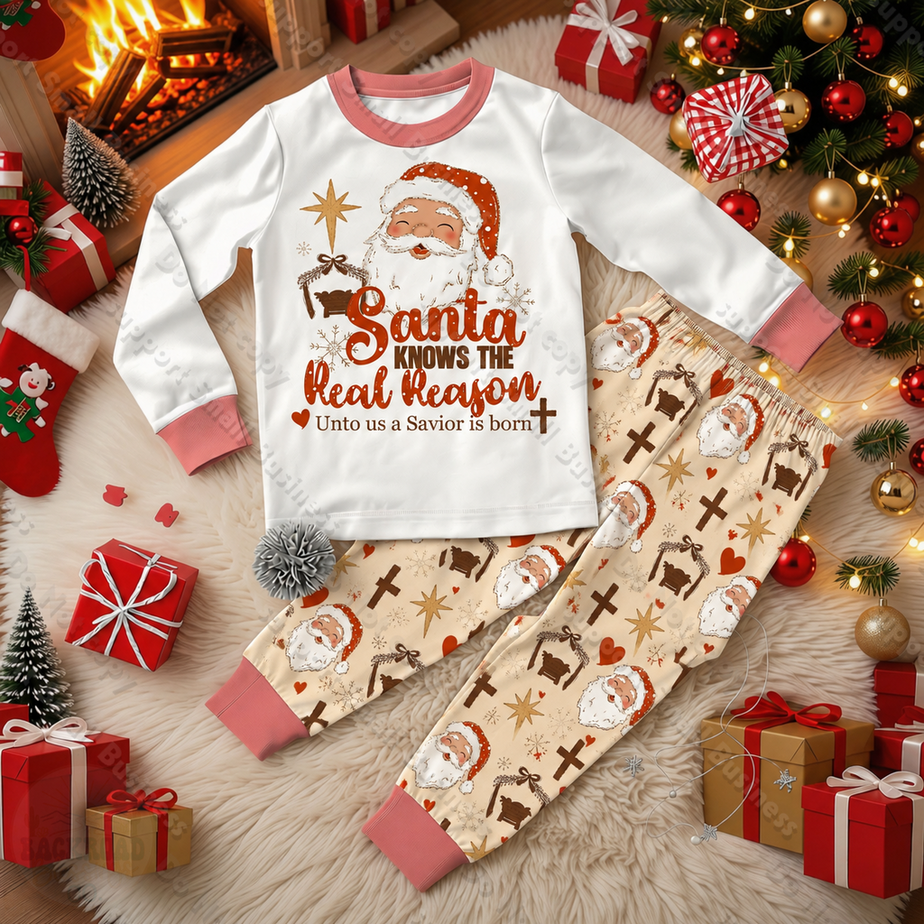 Santa Knows The Real Reason PNG
