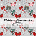 Christmas Mouse Seamless