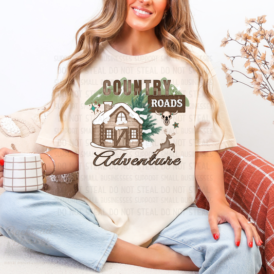 Country Roads Adventure PNG