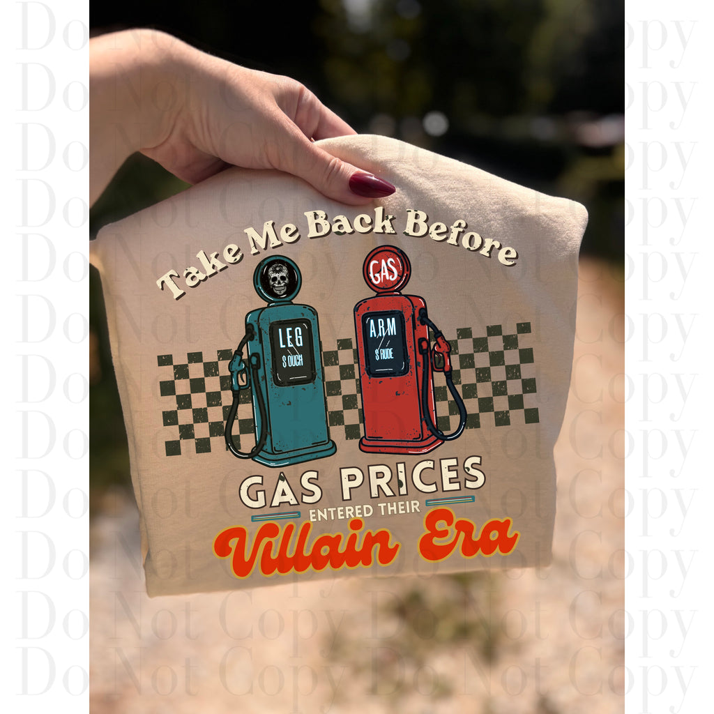 Take me back gas Price Villain Era PNG