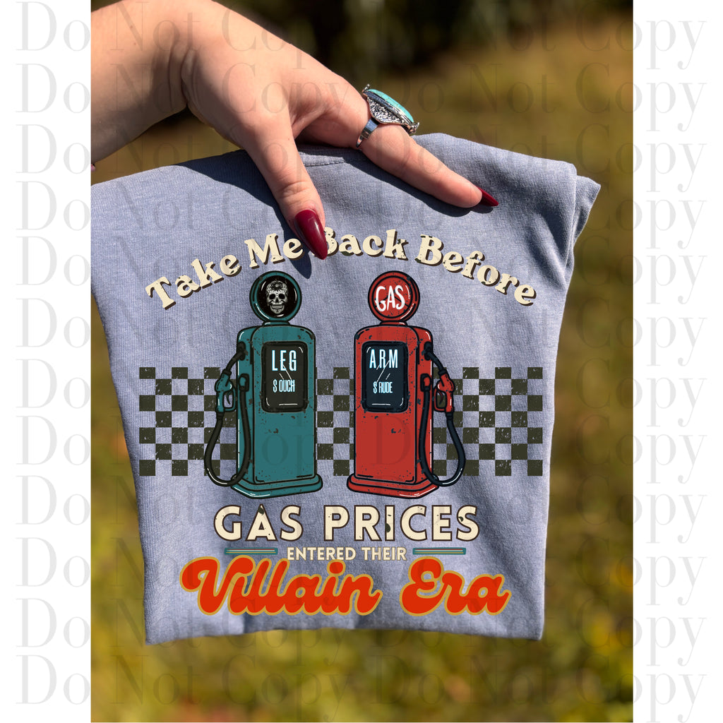 Take me back gas Price Villain Era PNG