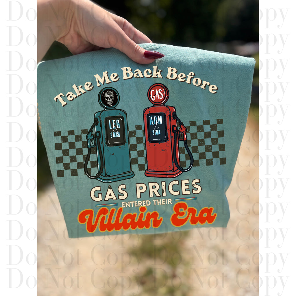 Take me back gas Price Villain Era PNG