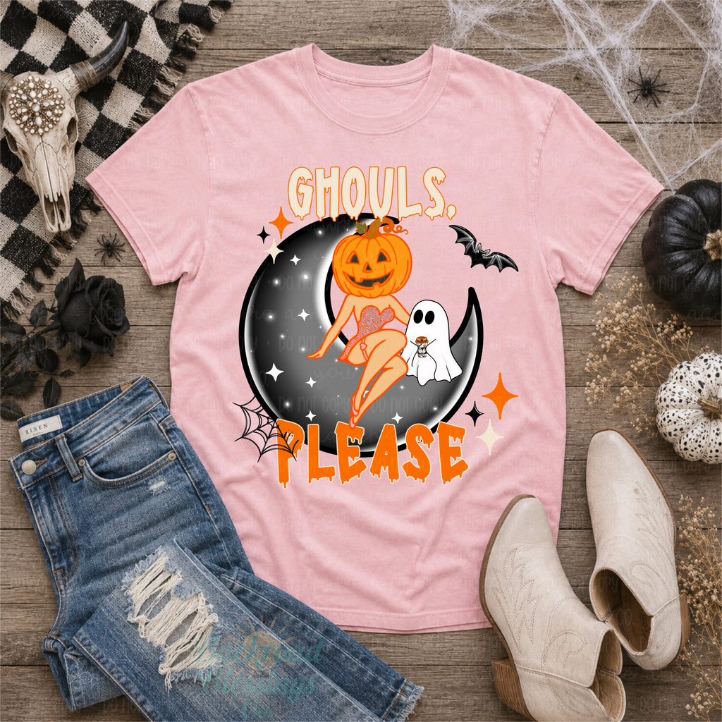 Ghouls, Please Halloween PNG
