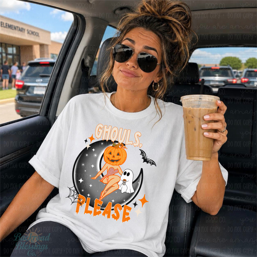 Ghouls, Please Halloween PNG