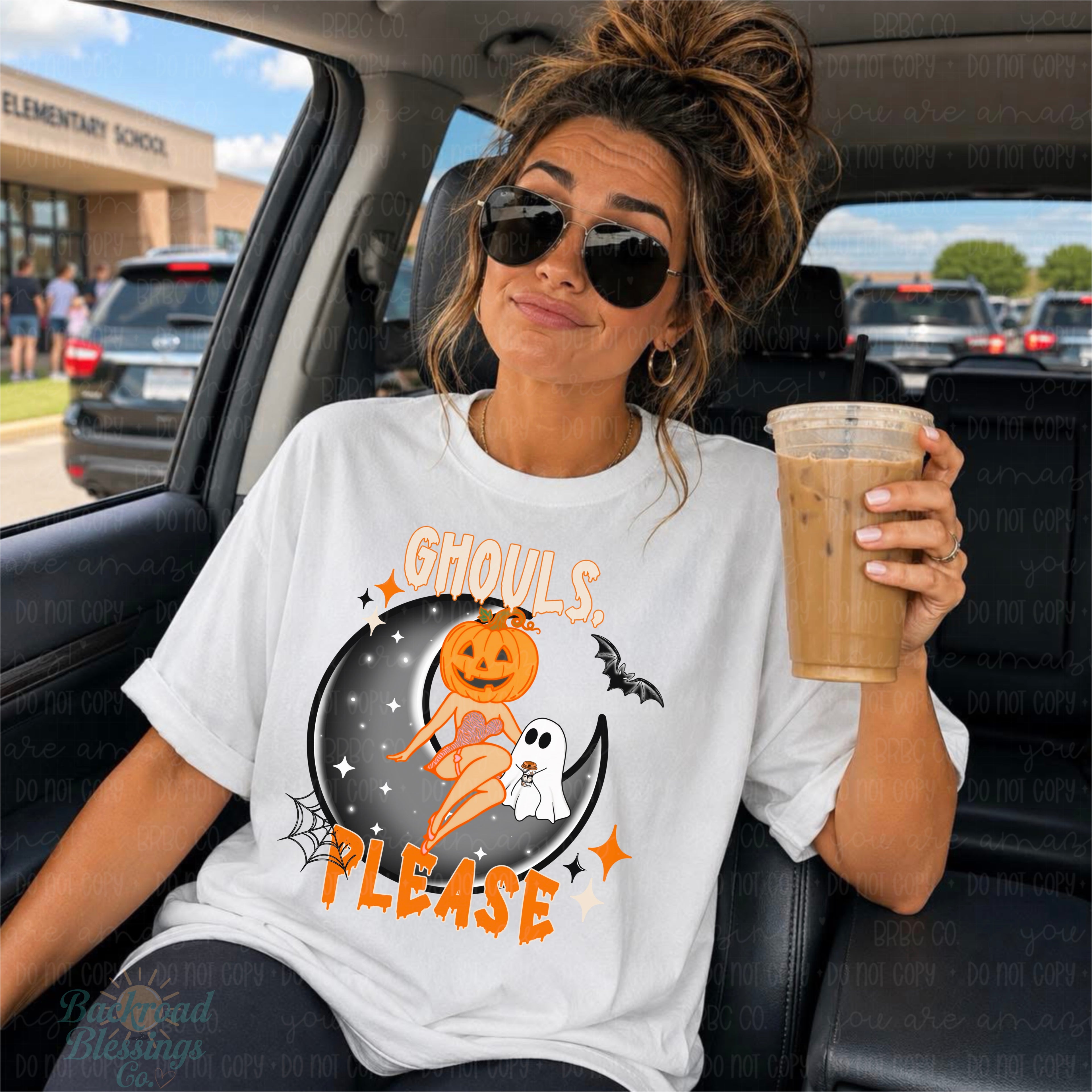 Ghouls, Please Halloween PNG