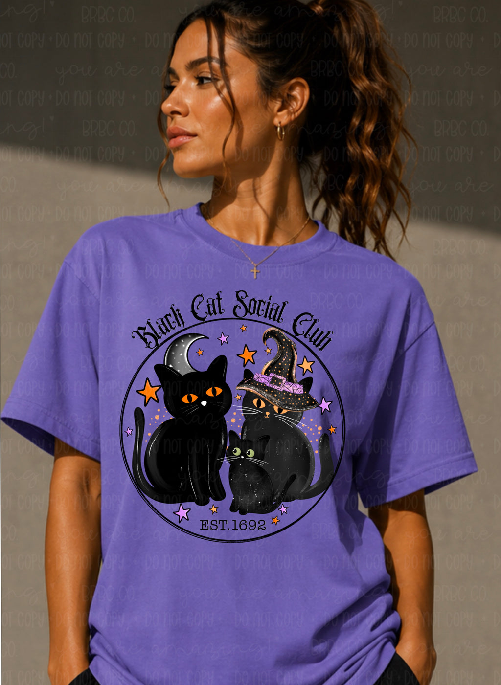 Black Cat Social PNG
