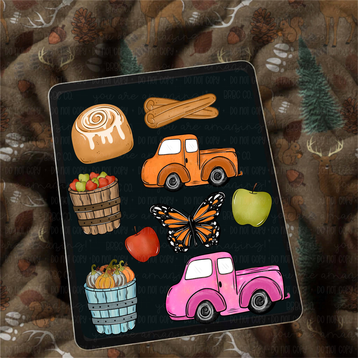 Harvest Haul 9 pc Clipart Bundle
