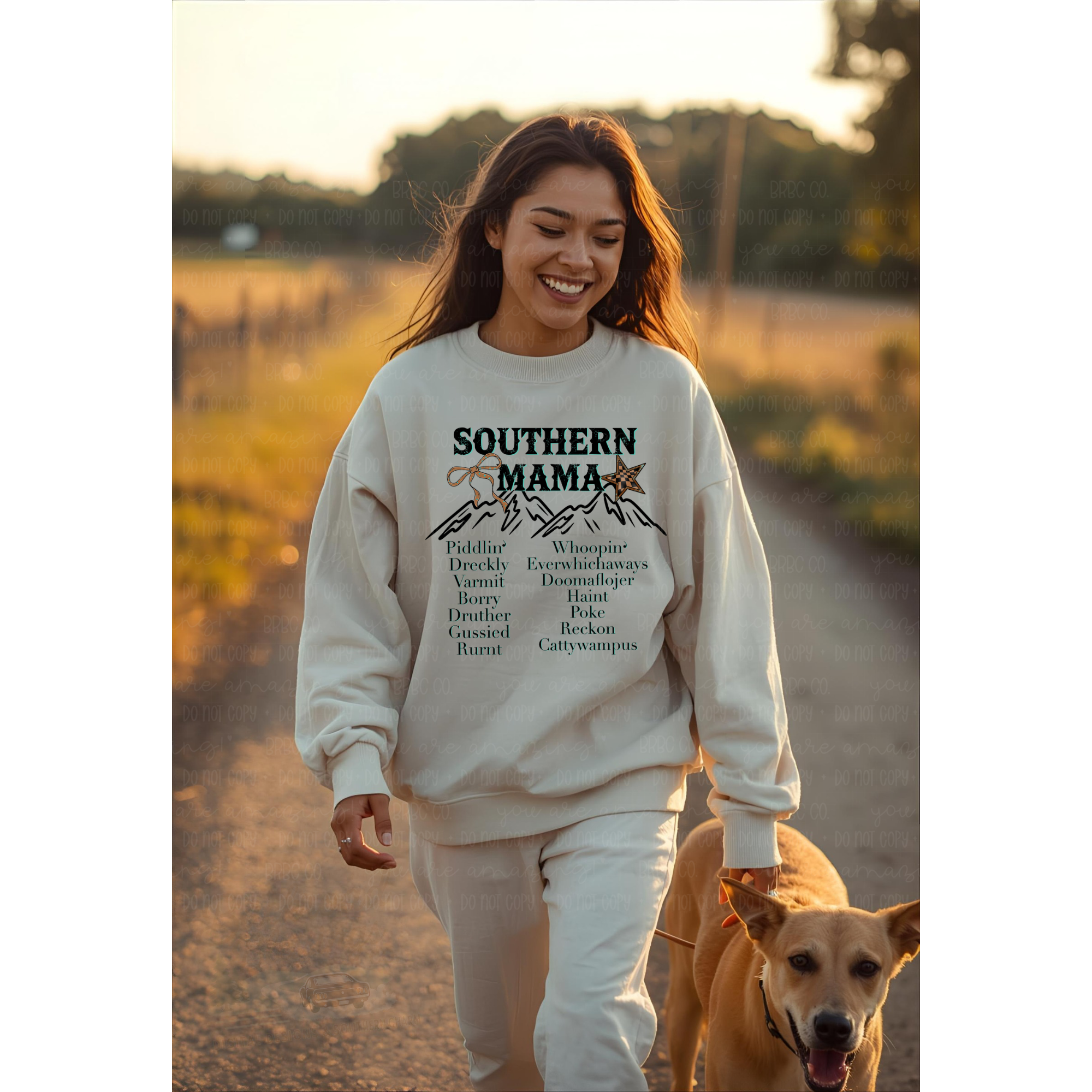 Southern Mama Sayings PNG