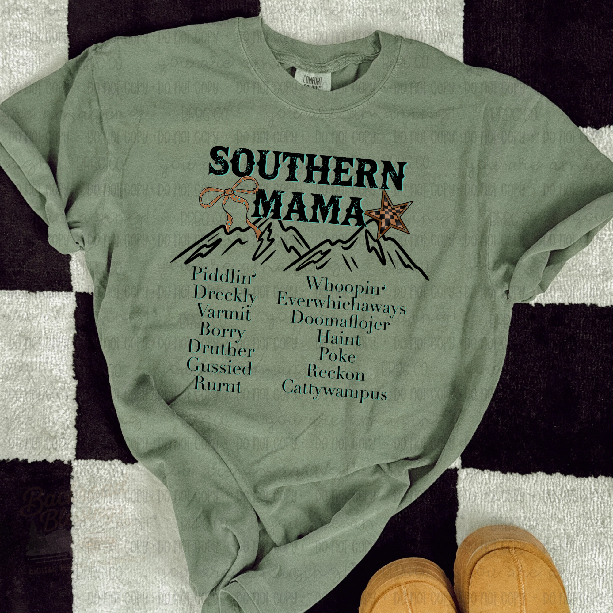 Southern Mama Sayings PNG