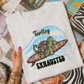 Turtley Exhausted PNG