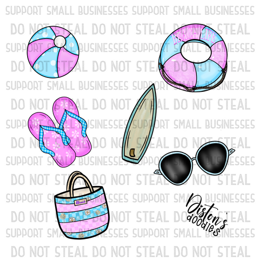 Summer Beach Clipart
